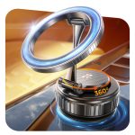 Car Phone Holder for Magsafe [108+LBS Strongest Suction & 2800gf Magnetic] 360° Adjustable Car Phone Mount, Phone Holders for Your Car Compatible with iPhone 17 Pro Max 16 15 14 13 12 Air Plus Samsung